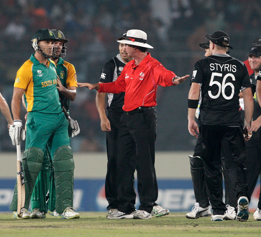 du Plessis on his altercation with New Zealand players at the 2011 World Cup: 