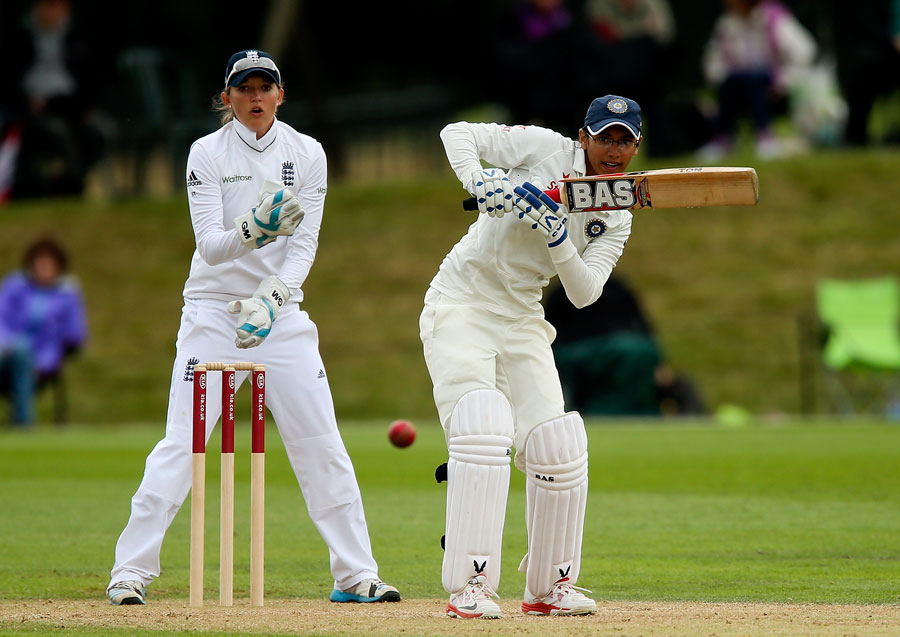 Smriti Mandhana's maiden Test fifty gave India a solid head-start in the chase