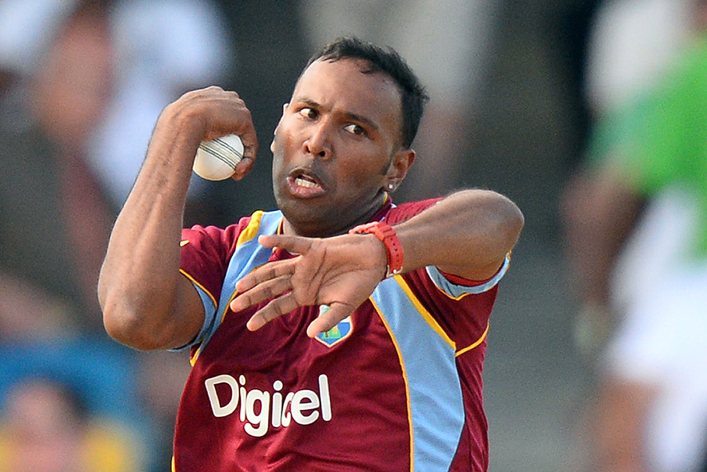 Frugal Samuel: West Indies legspinner Samuel Badree has a T20 economy rate of 5.36, currently the best in the world