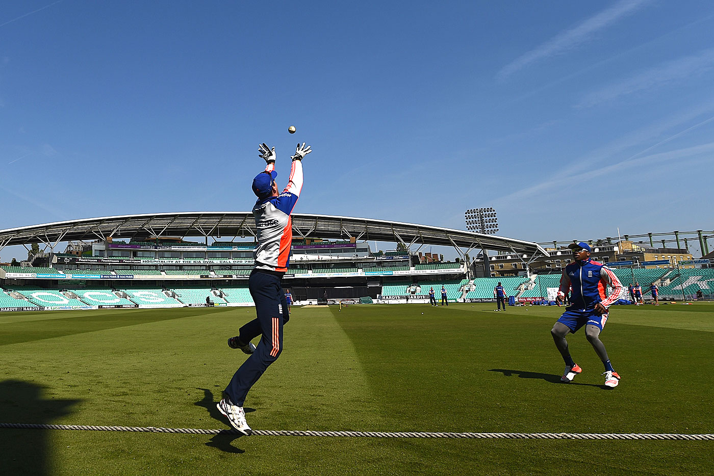 Living on the edge: practising relay catches is regulation these days