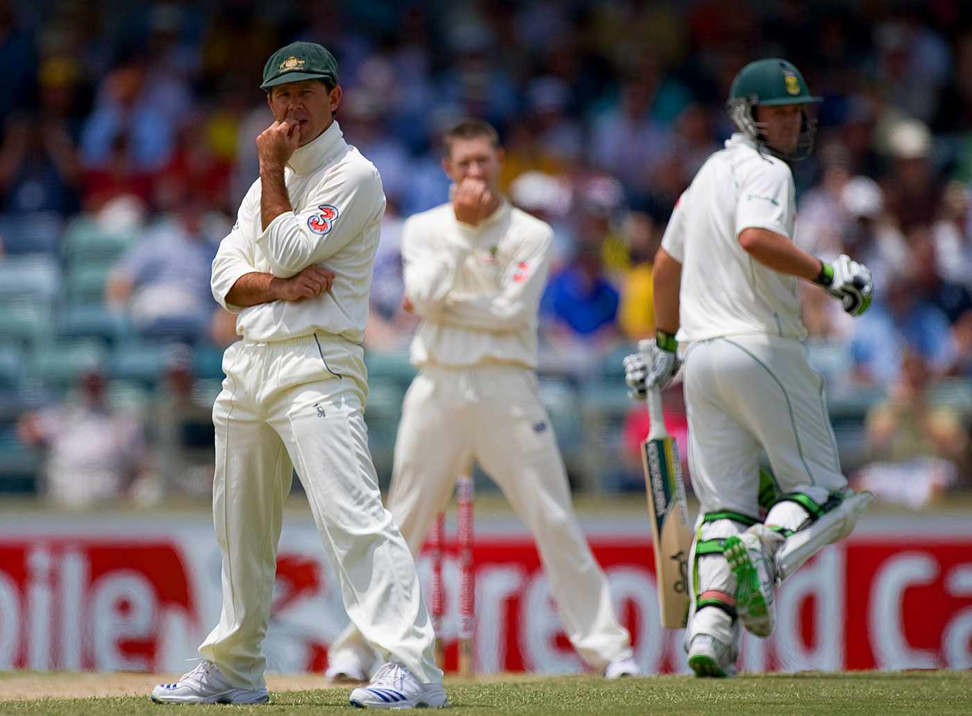 In 2008, a target of 414 was tackled with ease by South Africa in Perth, breaking a world record. Four years earlier, up against a similar stiff target in a Test in Durban, they had played it safe