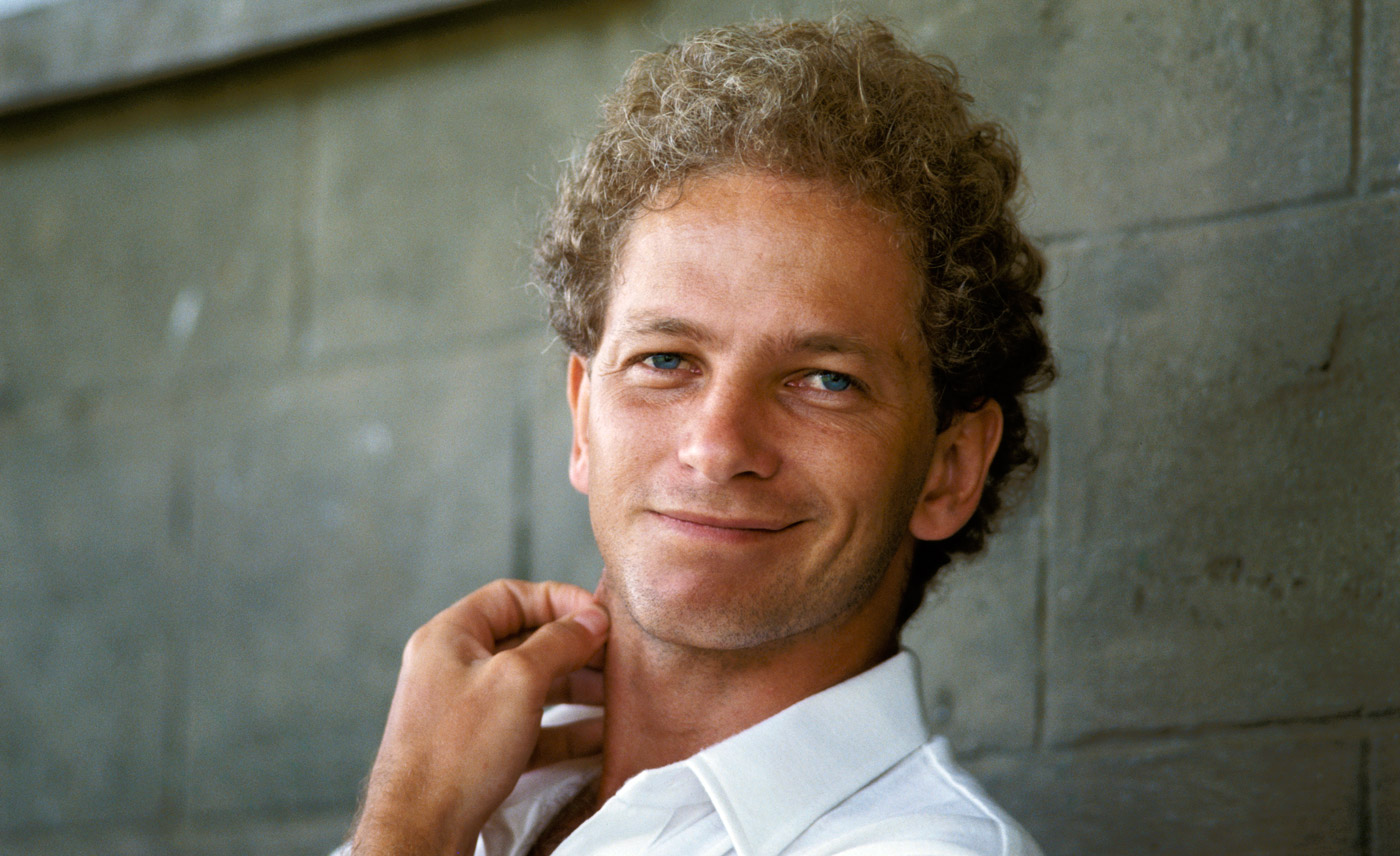 David Gower in St Vincent on England's 1985-86 tour of West Indies