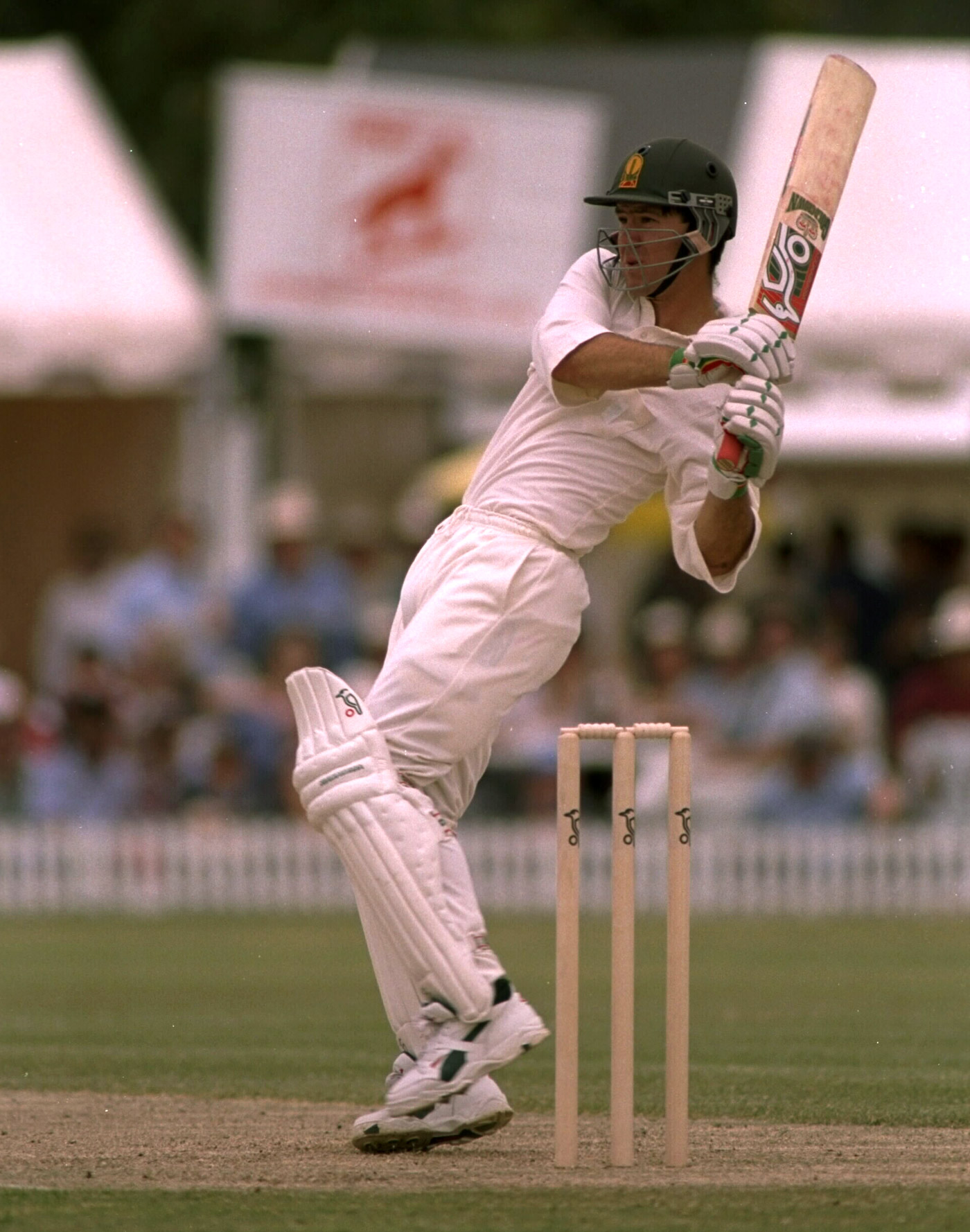 Back to front: Ricky Ponting was a front-foot player with some very high-quality back-foot shots
