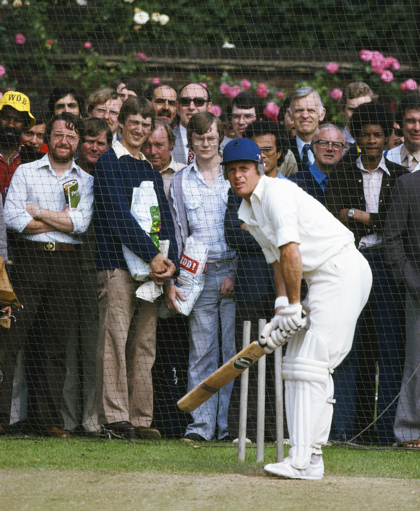 Geoff Boycott's compact sideways stance isn't coached these days because coaches worry about the front foot going too far across