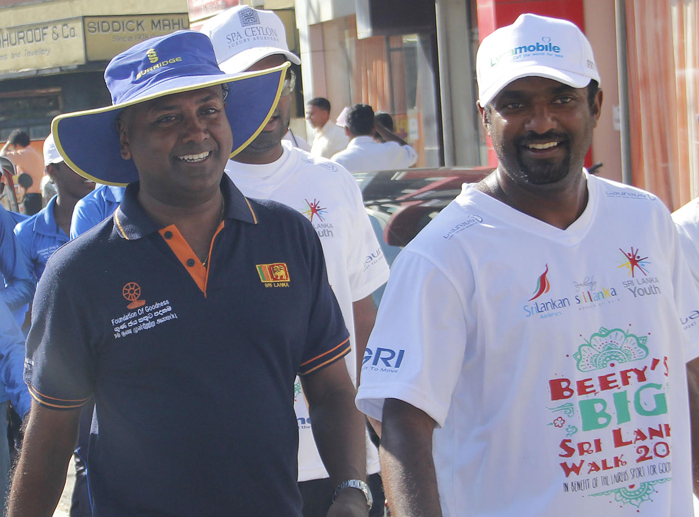 Kushil Gunasekera's association with Murali began in 2000, and he went on to be Murali's manager