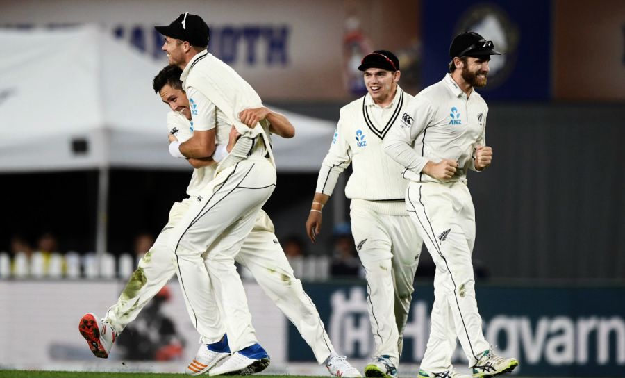 In Auckland in 2018, Boult and Tim Southee took 14 of the 20 England wickets that fell in the course of a massive innings victory