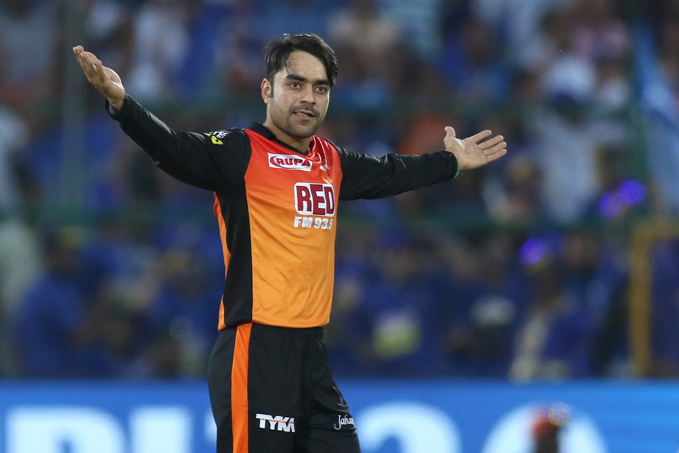 Rashid took 93 wickets at an economy rate of 6.33 for Sunrisers Hyderabad in the IPL in his five seasons with them