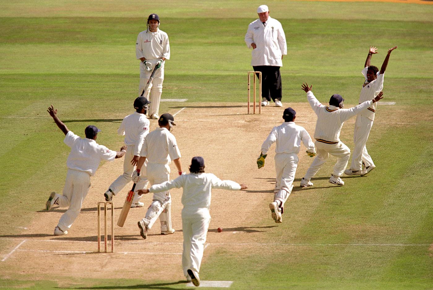 The Oval, 1998: 16 wickets, 114 overs, all in five days' work