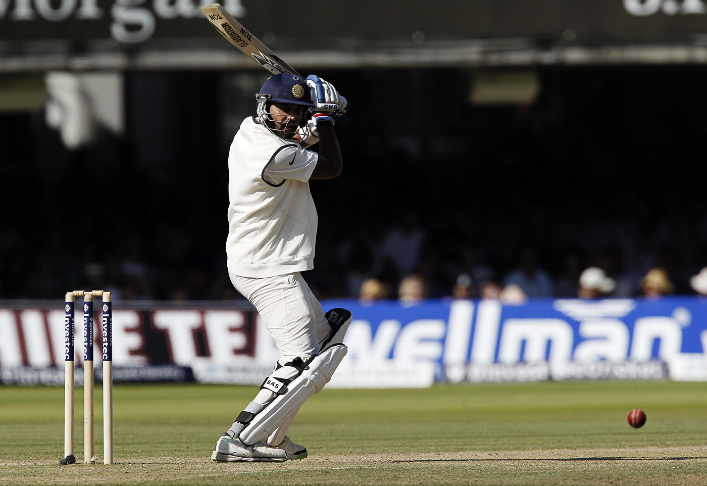 Four years ago: at Lord's in 2014, Vijay made a watchful 95 in the only Test India won on that tour