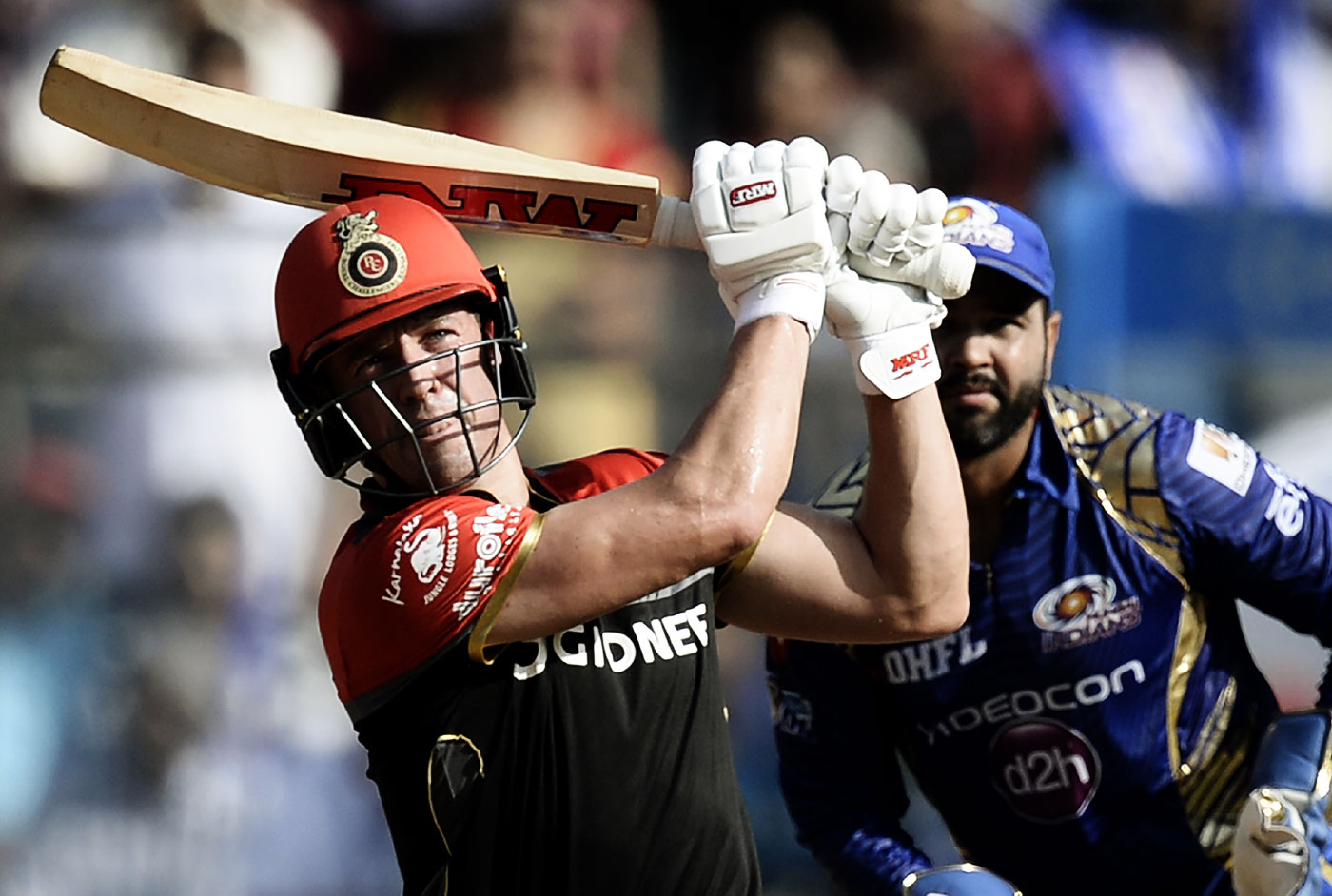 AB de Villiers slogs one