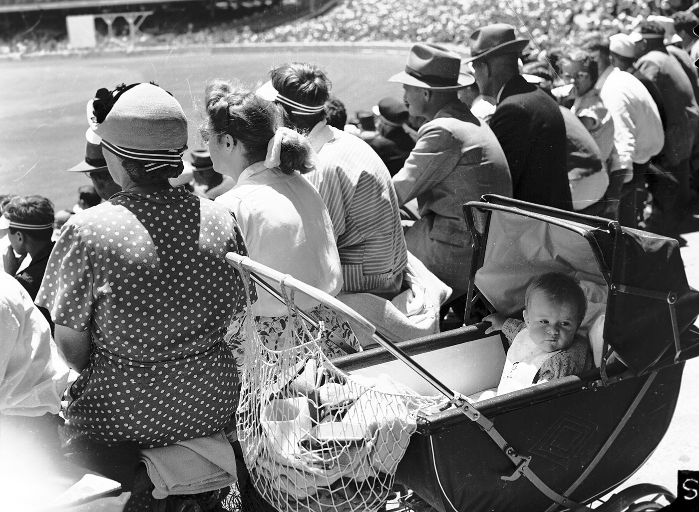 The way we were: spectators at a Test during the 1954-55 Ashes
