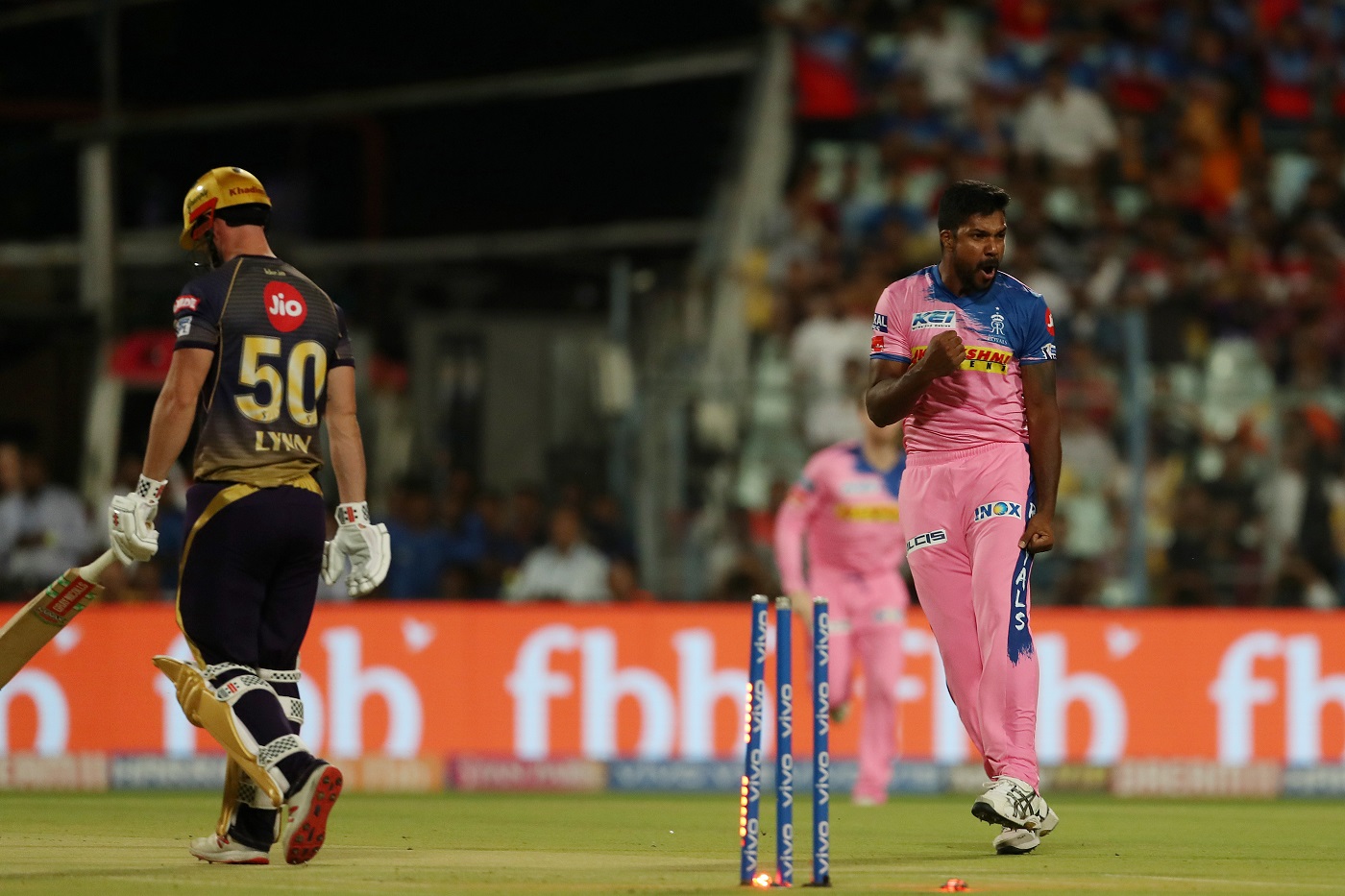 Across nine seasons of the IPL, Aaron played for five IPL franchises, taking 44 wickets at a strike rate of 22.5