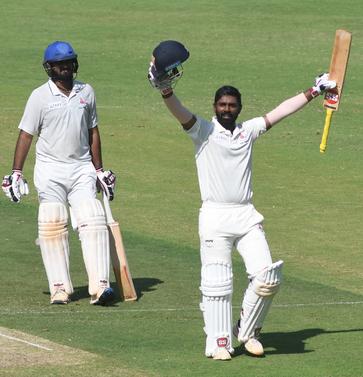Abhinav Mukund marked his 100th Ranji Trophy game, against Railways in 2020, with his 30th first-class hundred