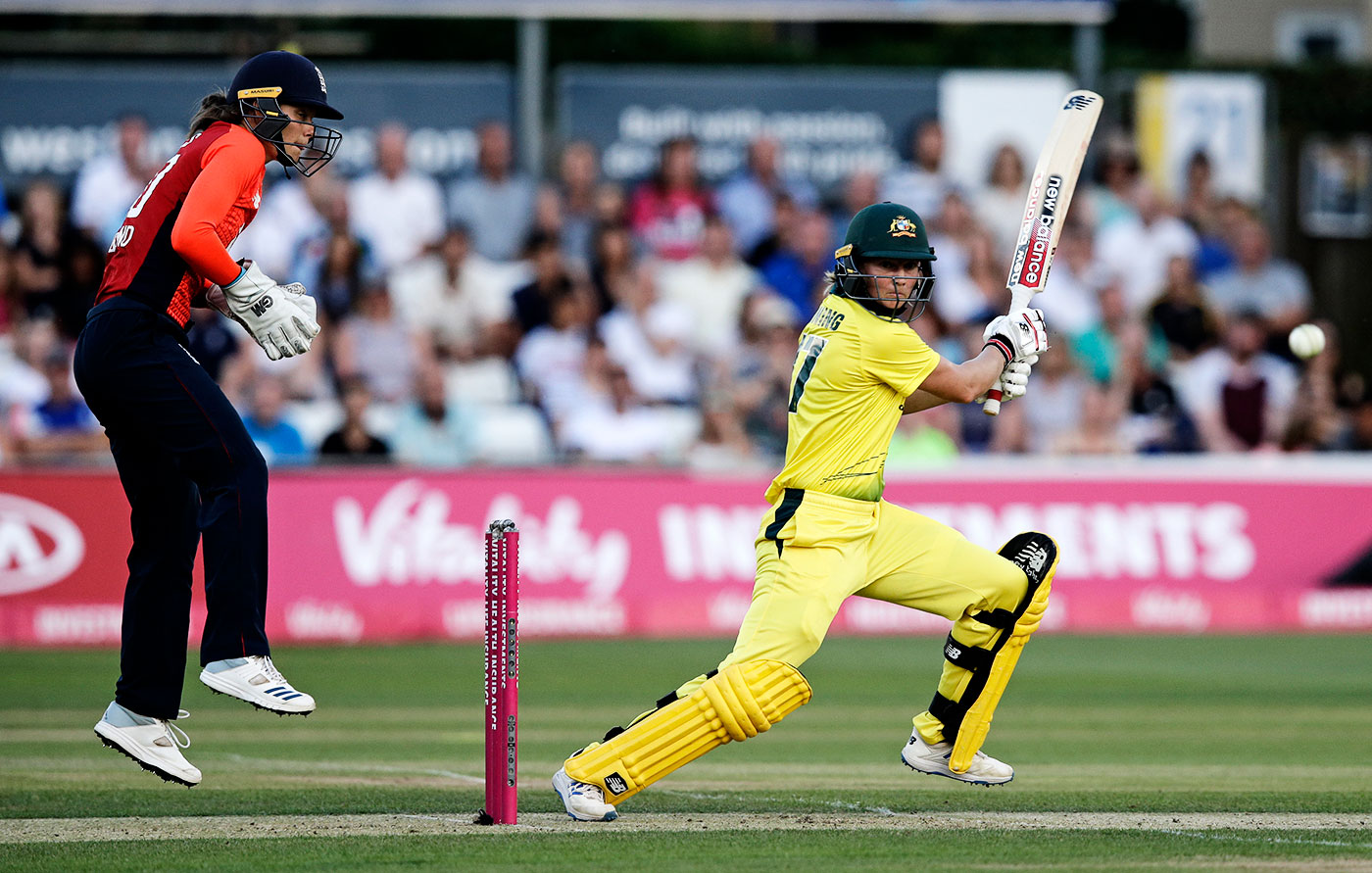 Dawn of the Meg: Lanning hit a record 133 in the first T20I of the 2019 series