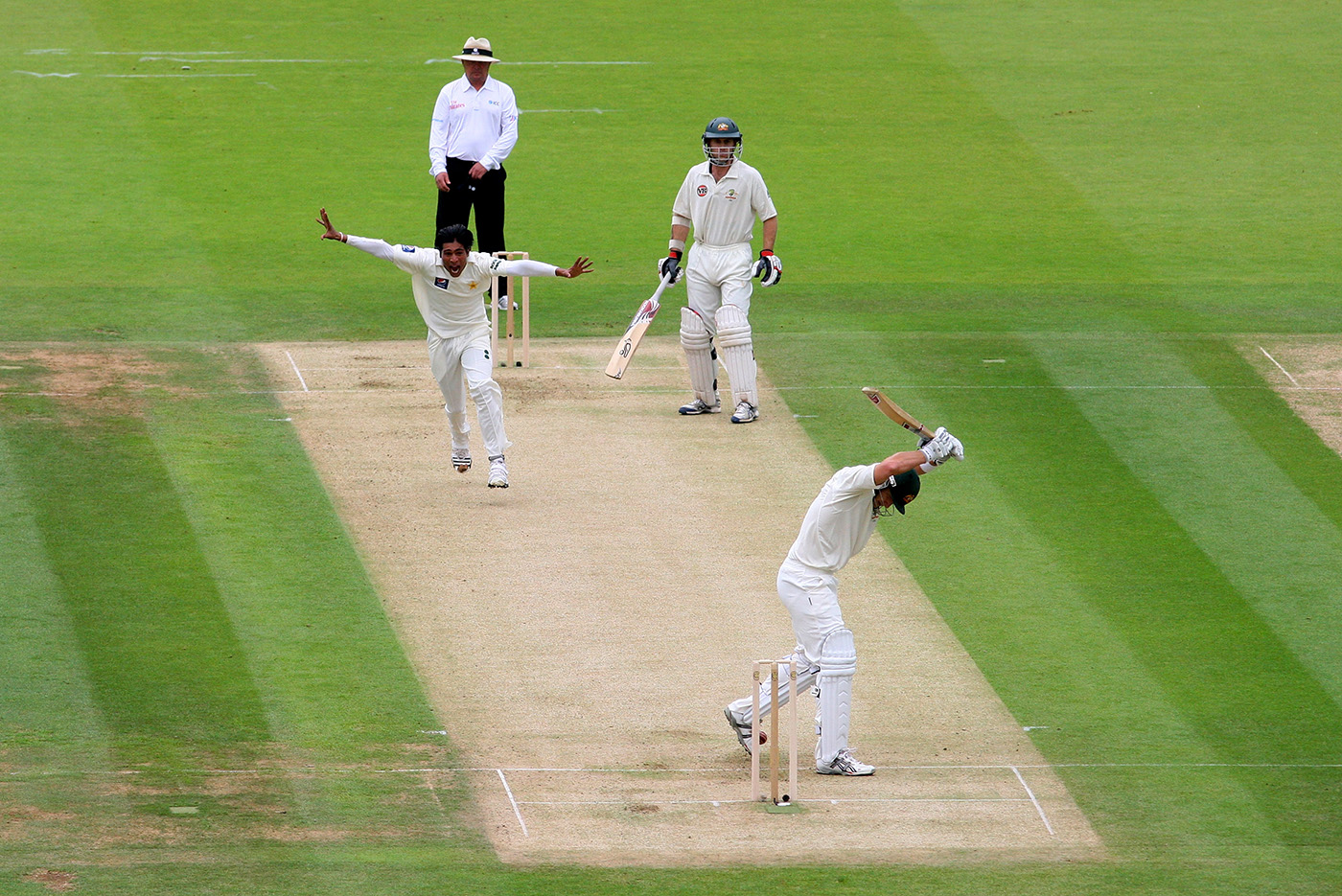 A miracle kid: when Mohammad Amir first burst onto the scene, we all watched with our mouths agape, like Shane Watson here at Lord's, 2010