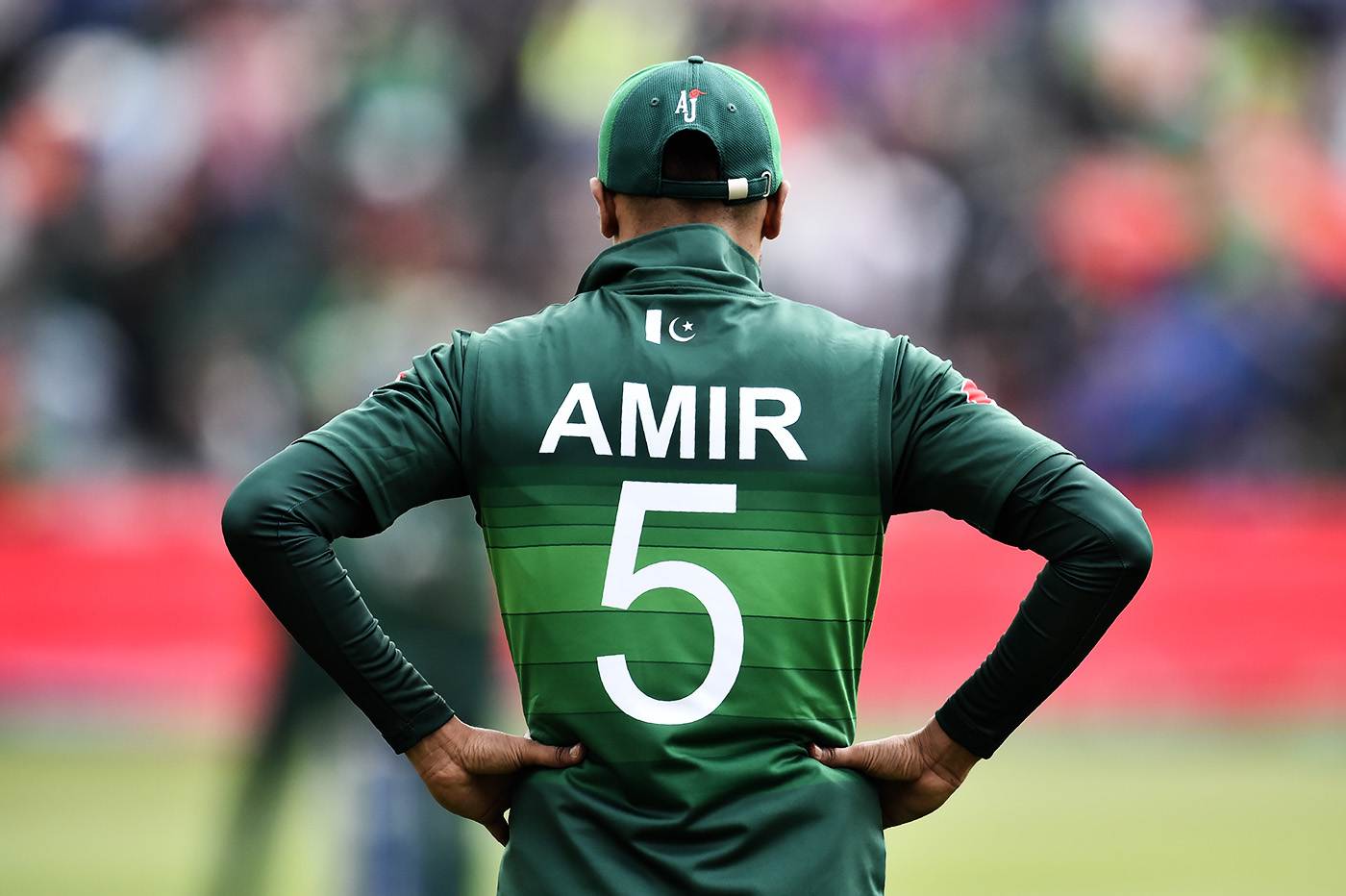 Amir often tells the story of how he felt when he first saw his name on a Pakistan shirt