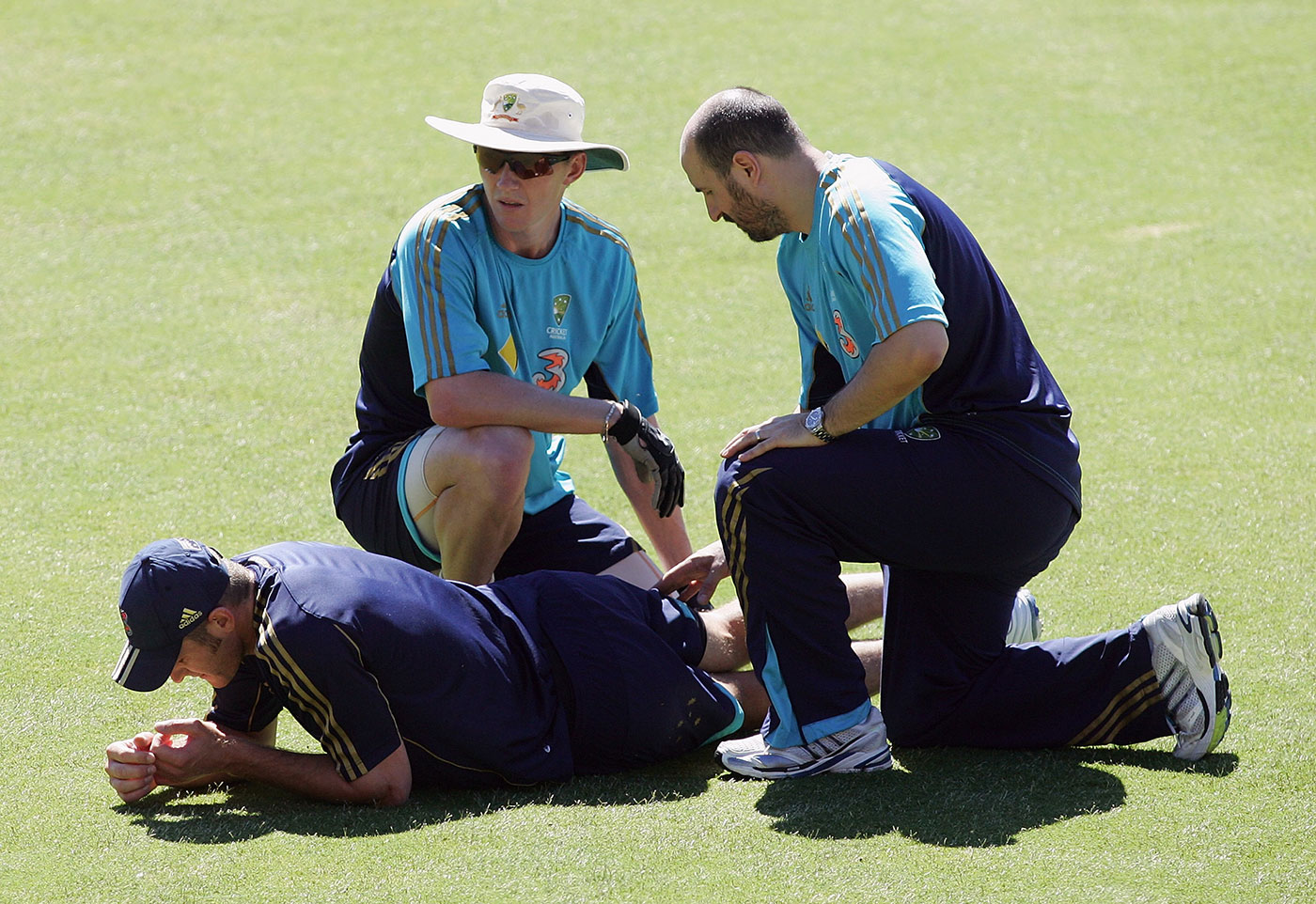 Krejza twisted his ankle, missing out on the Adelaide Test against New Zealand in 2008, after being left out for the series opener in Brisbane
