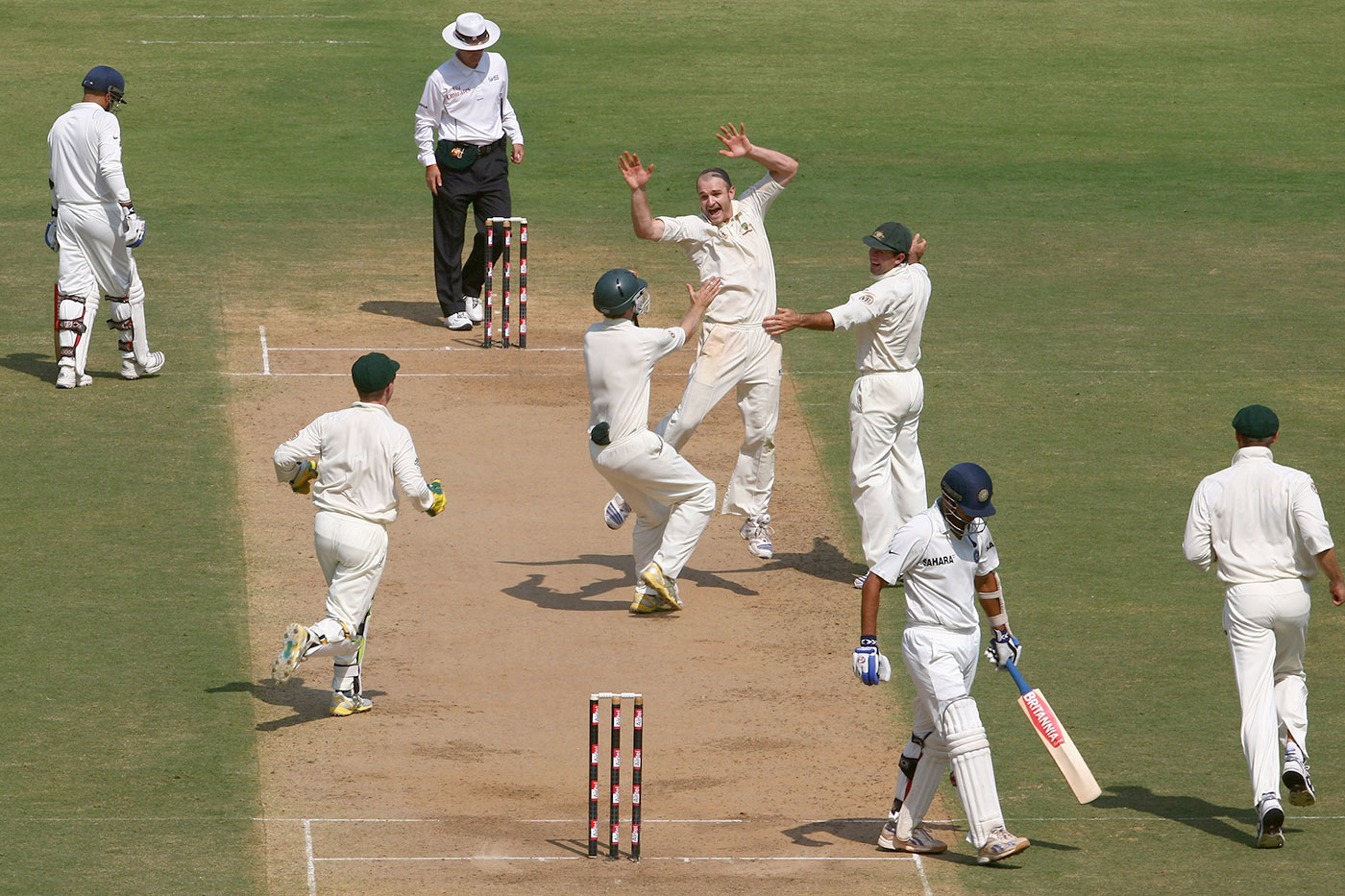 He'll always have Nagpur: Krejza celebrates his first Test wicket, Rahul Dravid
