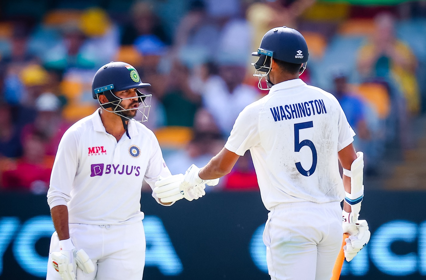 That '60s show: Thakur and Washington boosted India out of a hole with their century partnership, making 67 and 62  respectively in India's first innings
