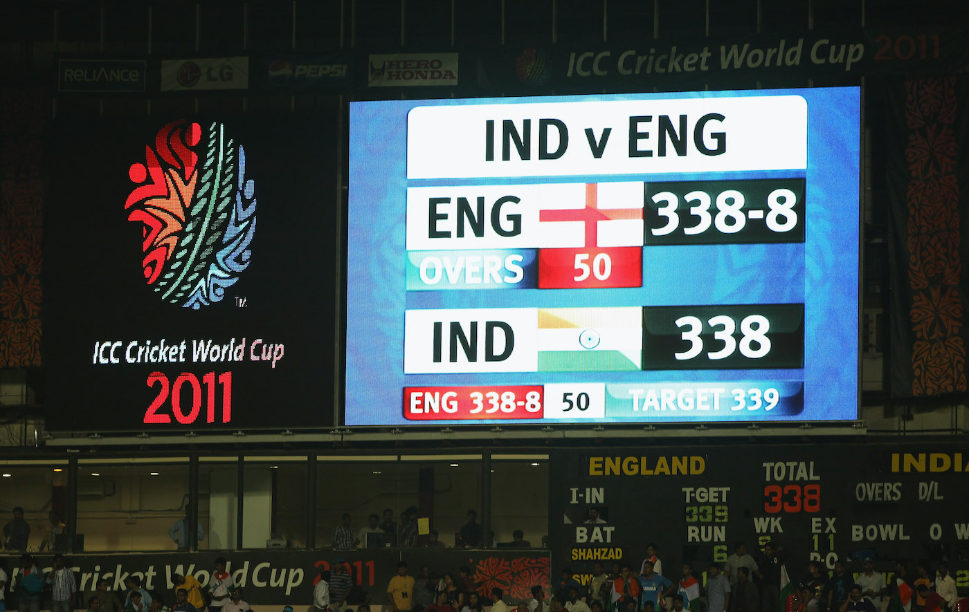 Andrew Strauss' highest ever ODI score almost took England all the way in their tied game against India
