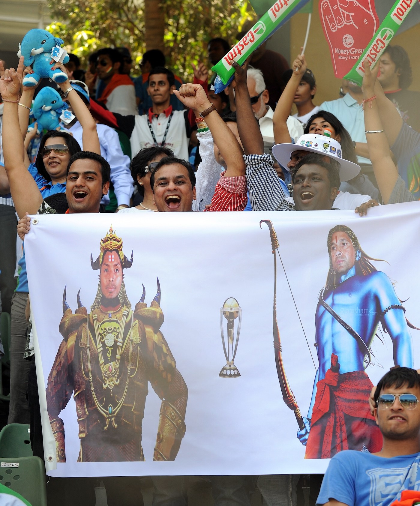 For the fans who packed the Wankhede, the final was no battle of mere mortals
