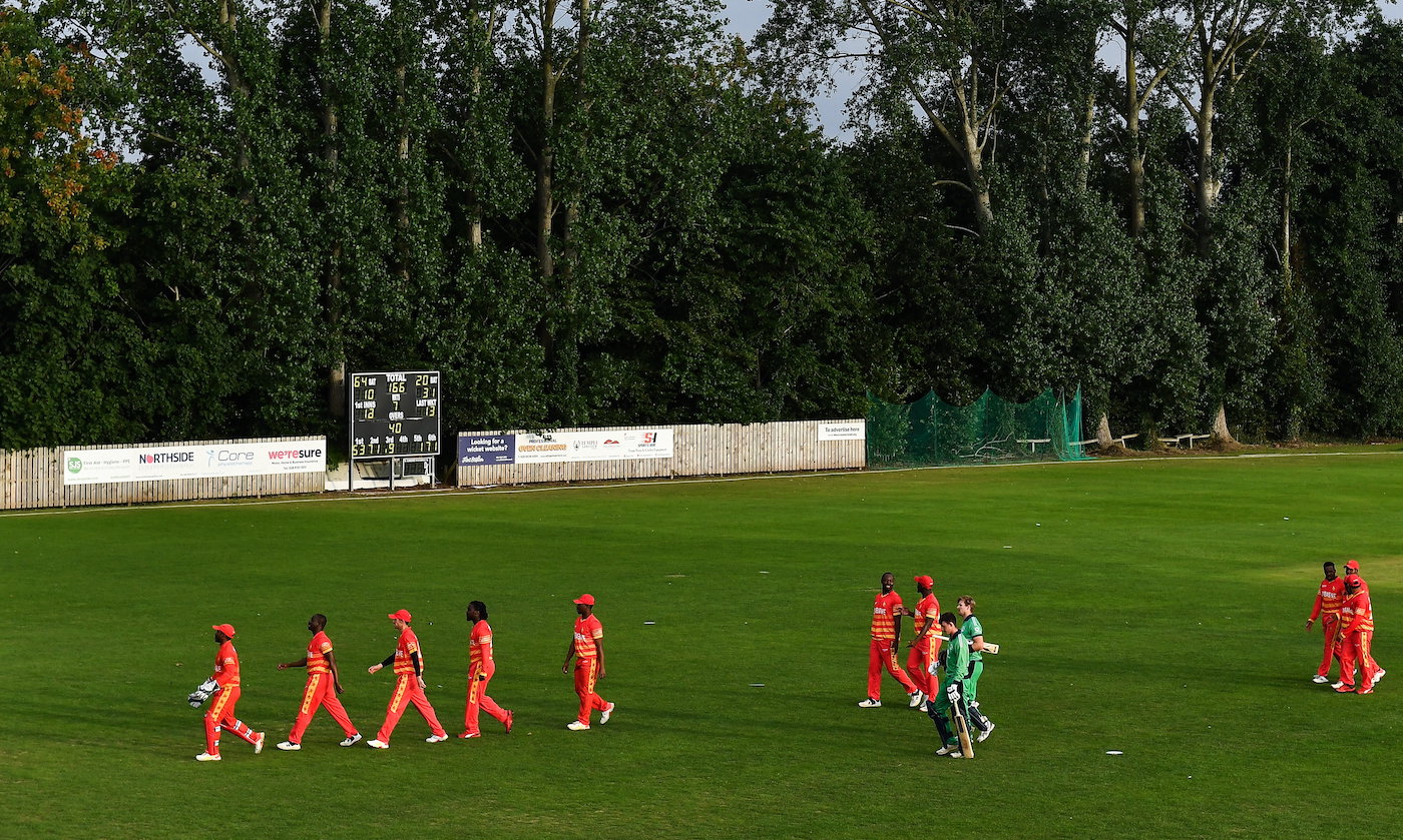 Ireland's A team, Wolves - seen here during a game against Zimbabwe A in Belfast - are targeting playing 30 A games a year so Ireland internationals do not have to learn by playing at the highest level