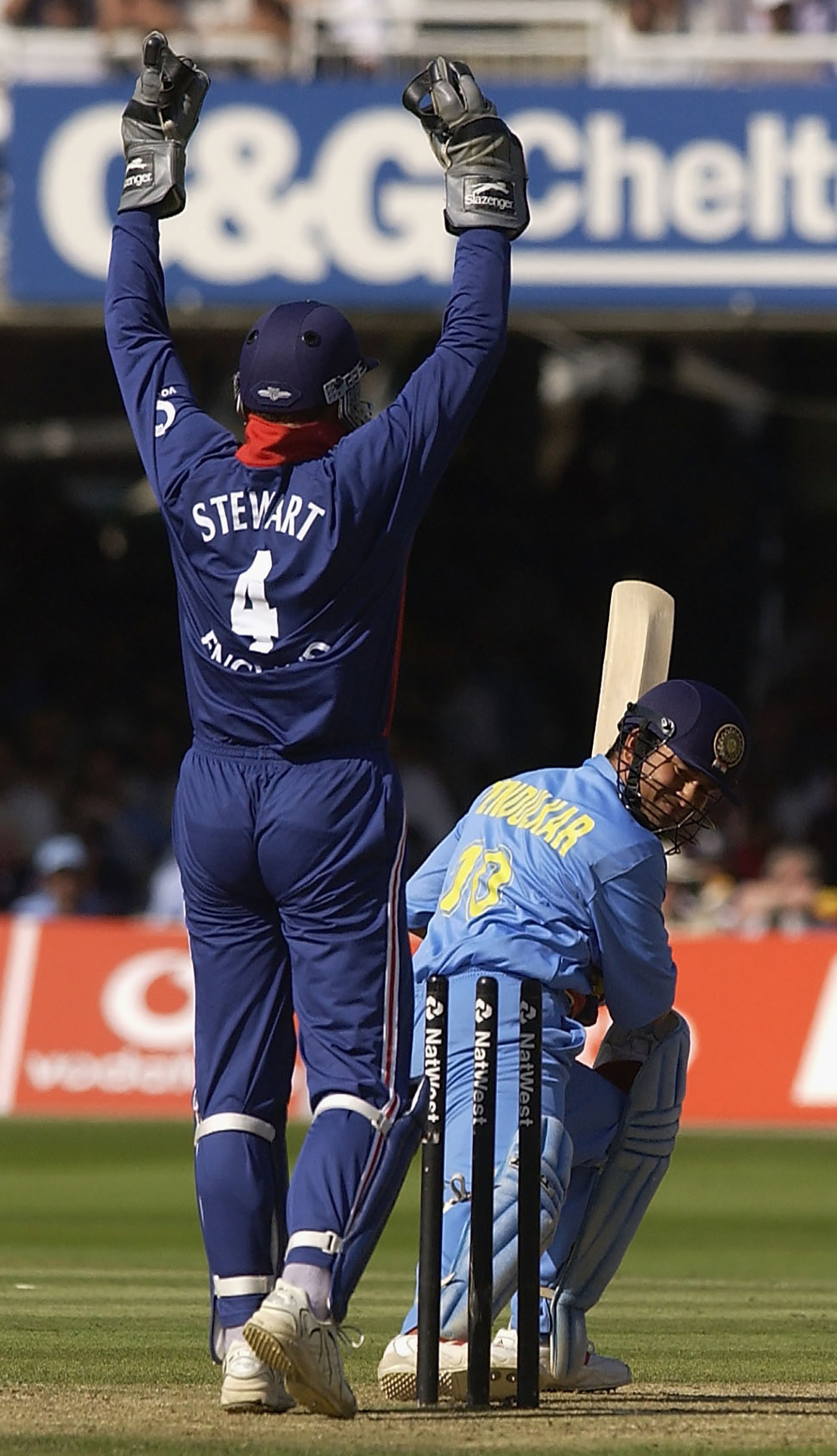 The match swung back into England's hands when India's middle order failed to capitalise on the strong start they got from their openers