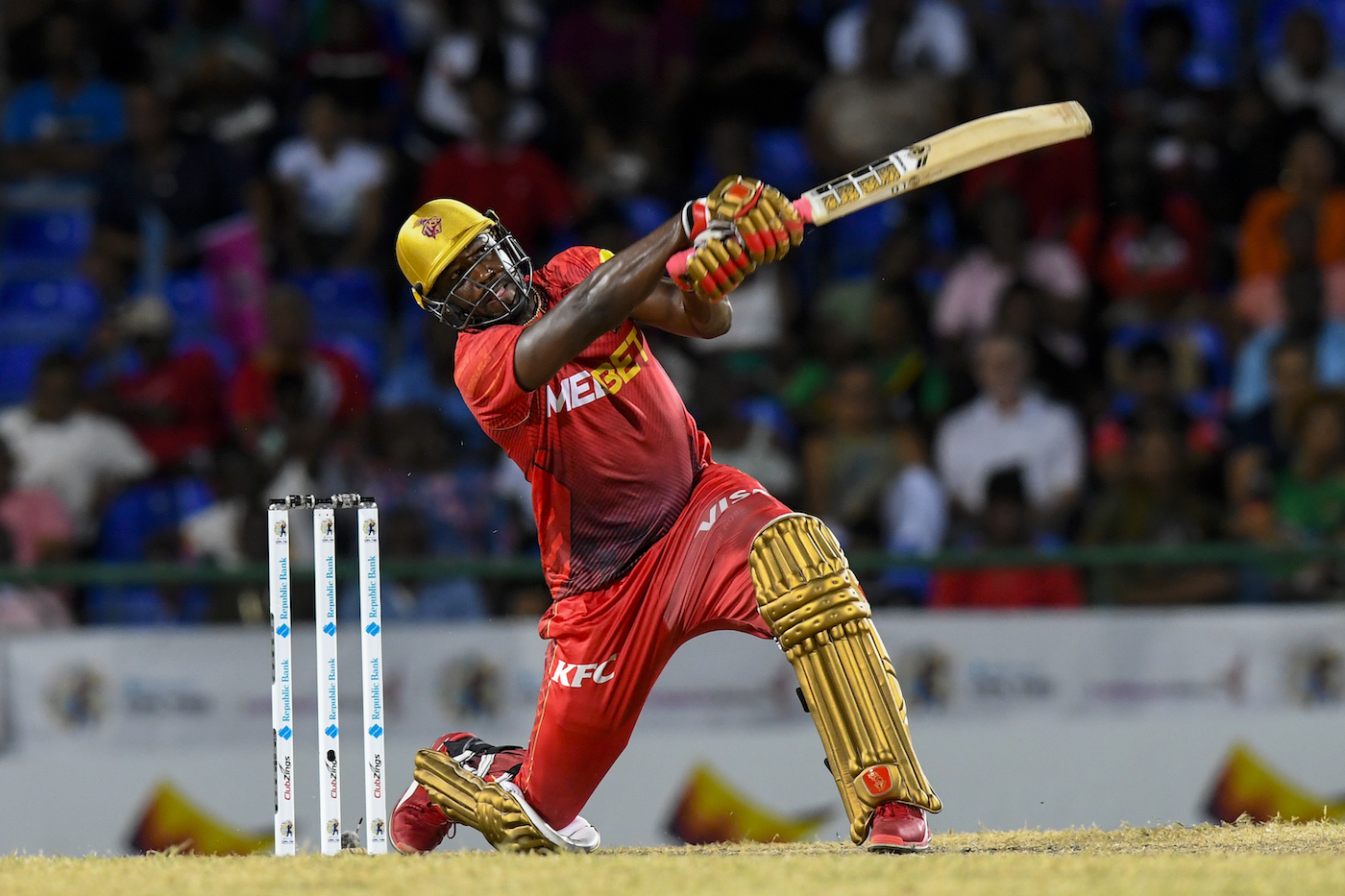 Among other records, Russell holds the one for the fastest fifty in the CPL, scored off 14 balls