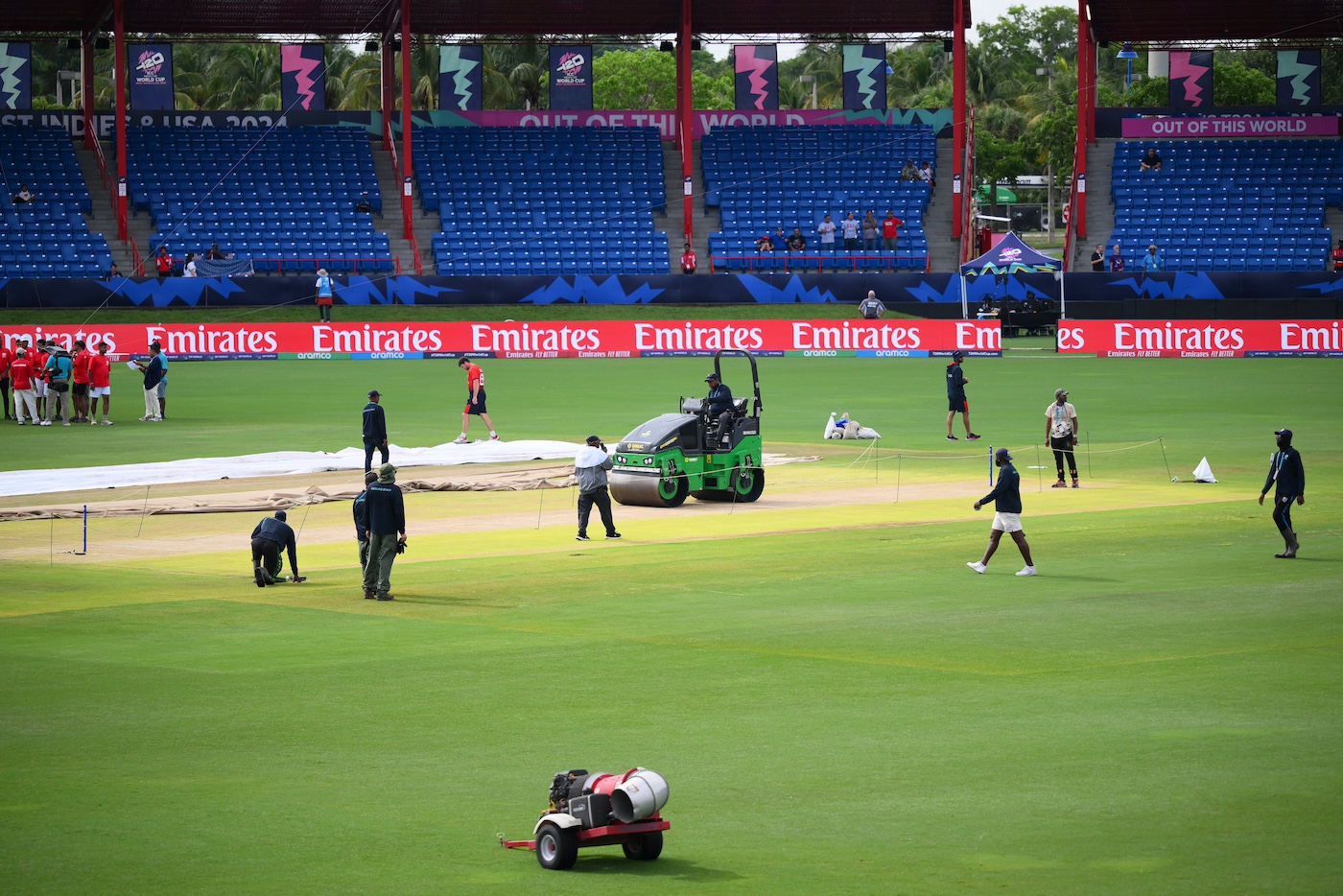 Blame it on the weatherman: USA's match against Ireland in the T20 World Cup was washed out after hours of uncertainty
