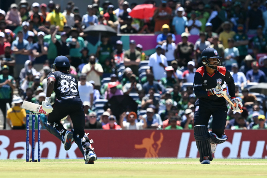 Left-right spanner: Law says sending Harmeet Singh out to join Aaron Jones in the Super Over was a calculated move to throw Pakistan's plans off