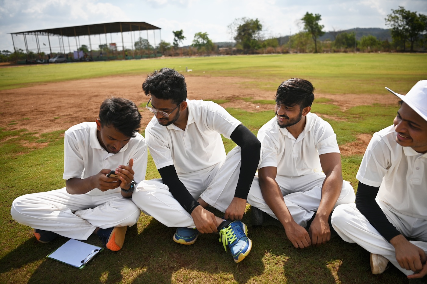 In a few years, a few levels higher up in their cricket careers, they might not be smiling about what they see about themselves online
