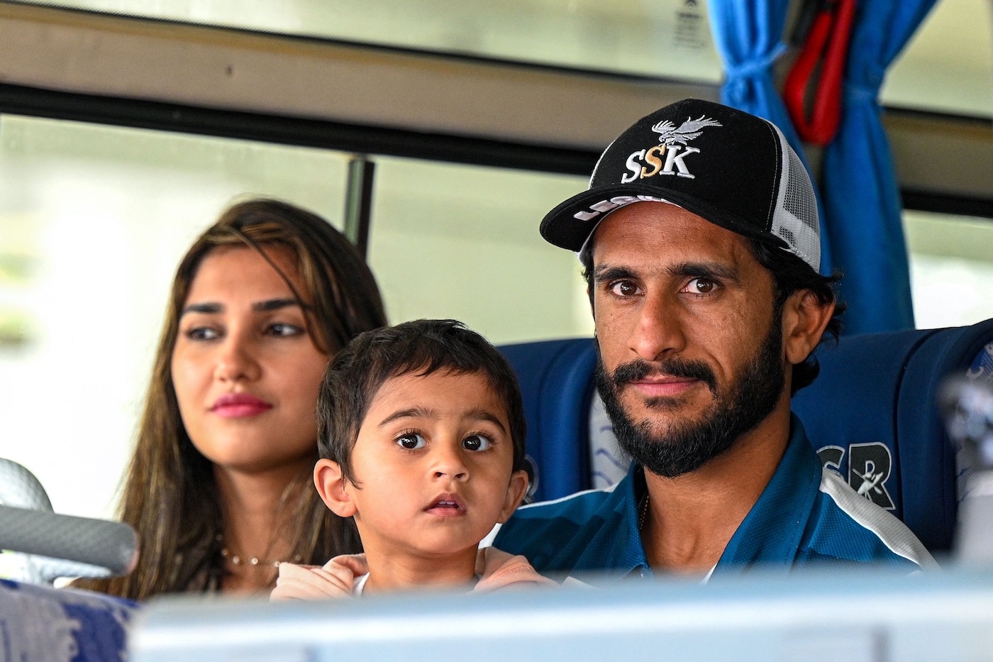 Hasan Ali has been a target of abuse online but has made a conscious choice to have his family feature in his social posts - with their consent