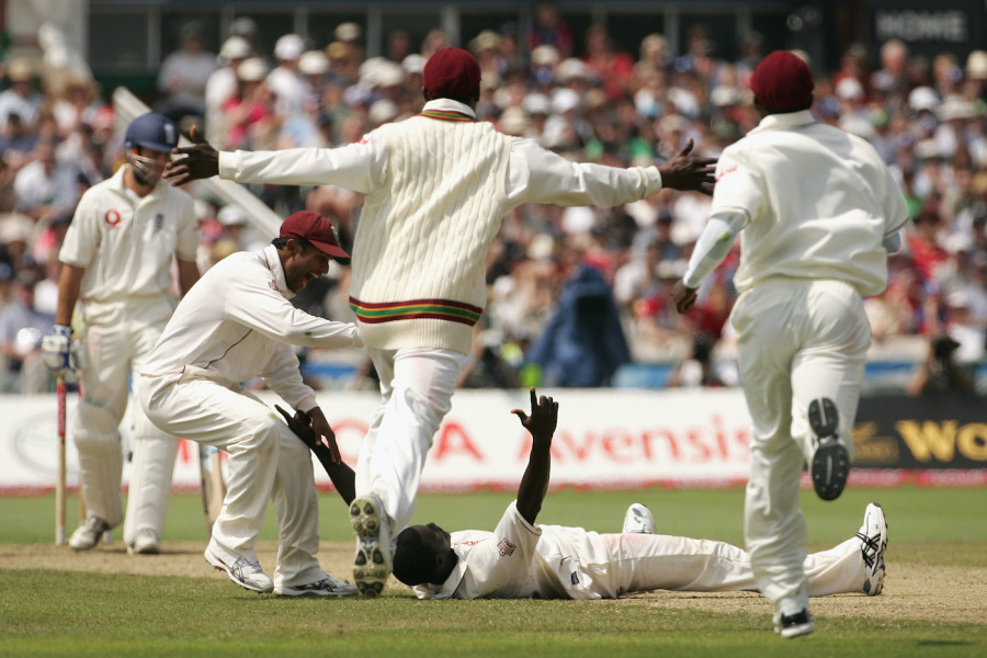 Sammy took a seven-for in his first Test, against England in Manchester in 2007, though West Indies went on to lose the match