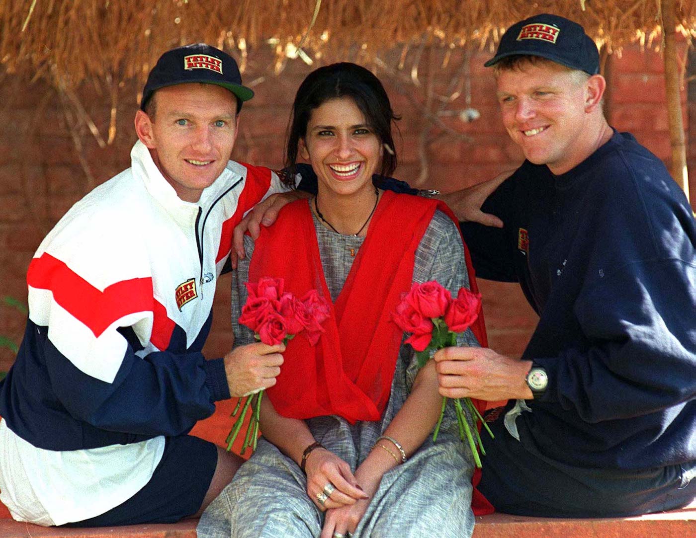 She's mine, bud: Fairbrother and Martin attempt to woo a fan