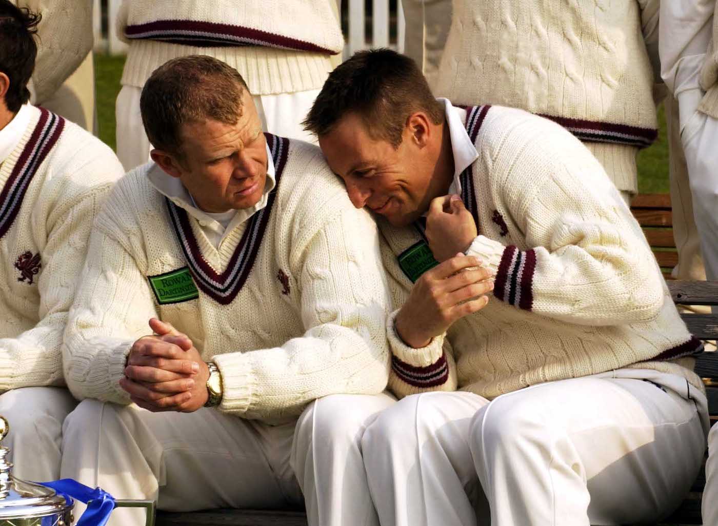 Trescothick freezes while Michael Burns