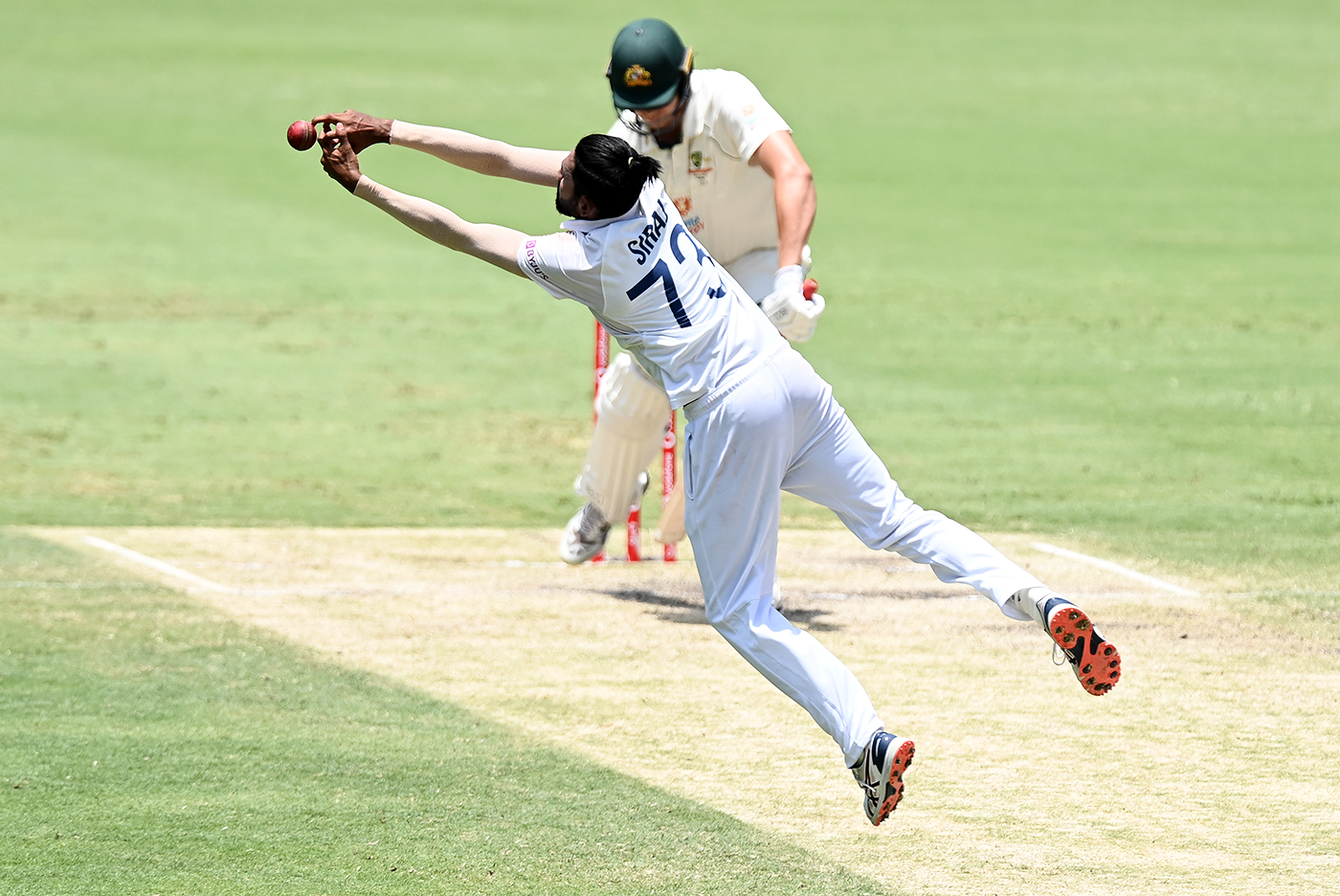 Mohammed Siraj took seven wickets across the Melbourne and Sydney Tests, and in Brisbane he got David Warner nicking to slip in the first  over of the Test and scooped the meat out of Australia's batting in their second innings