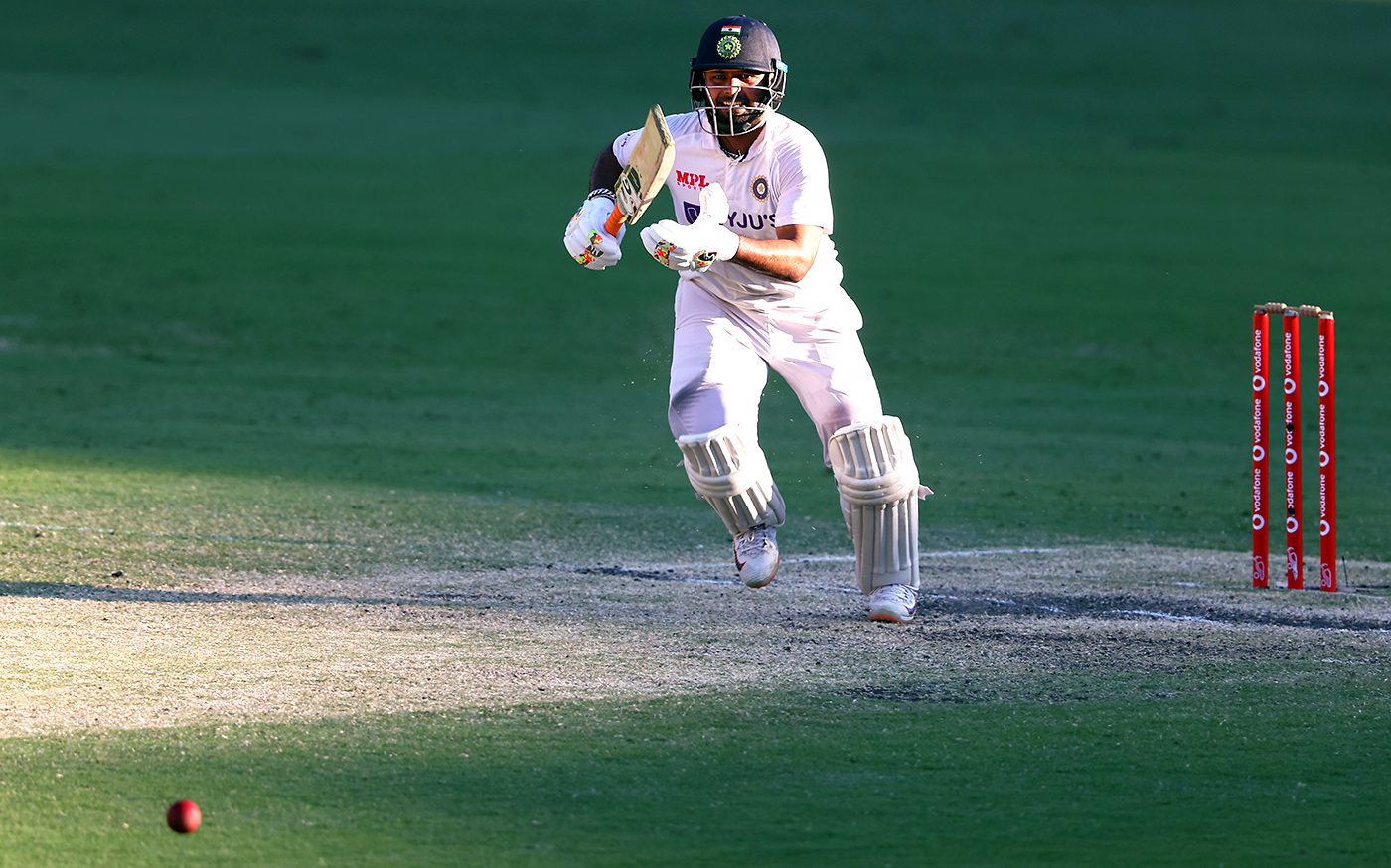 Rishabh Pant smiles as he takes the winning run