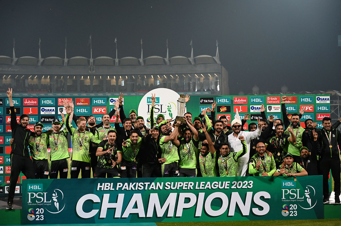 It was Qalandars' second consecutive PSL title