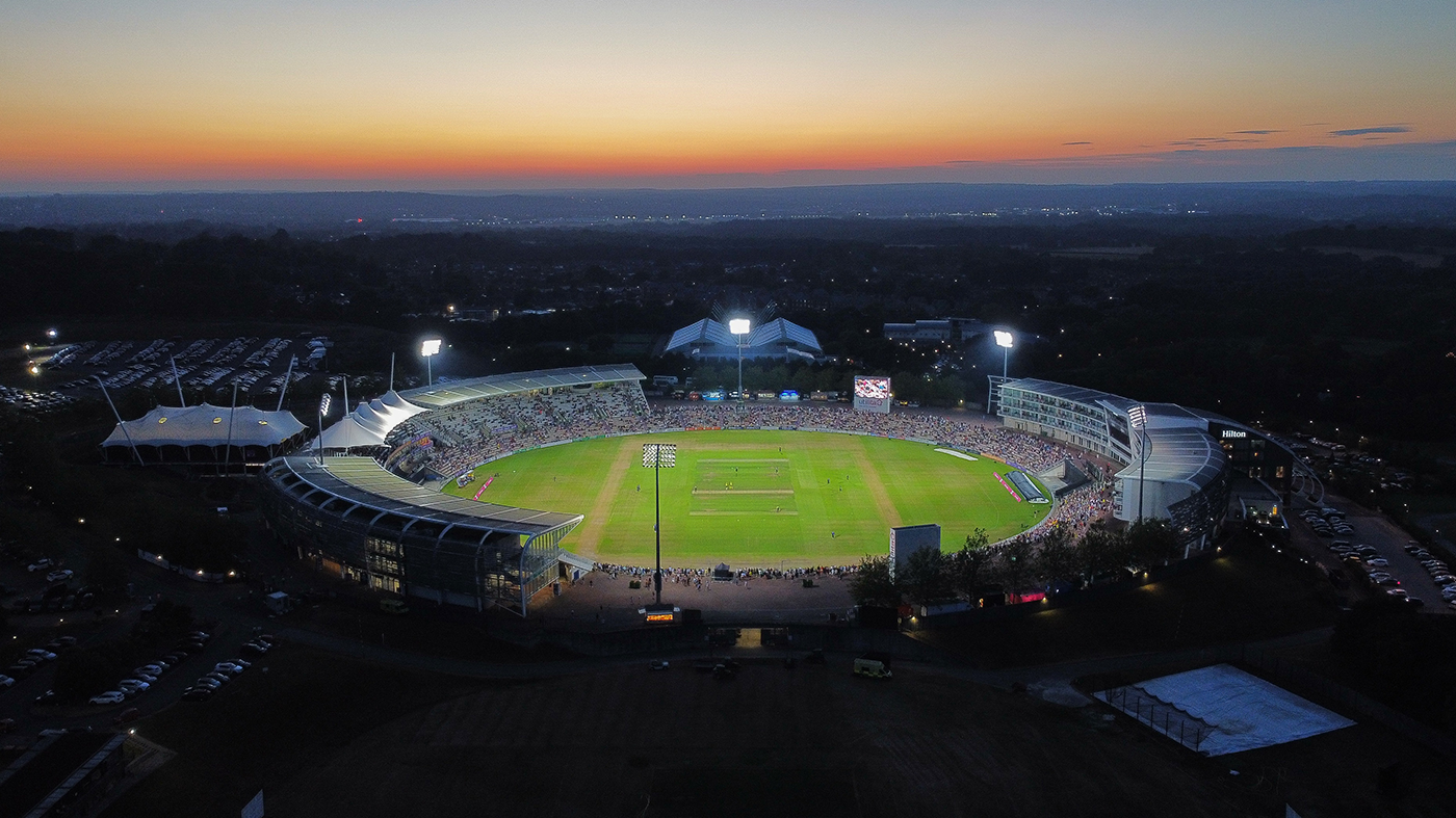 A general view of the Rose Bowl, Hampshire's home ground in Southampton